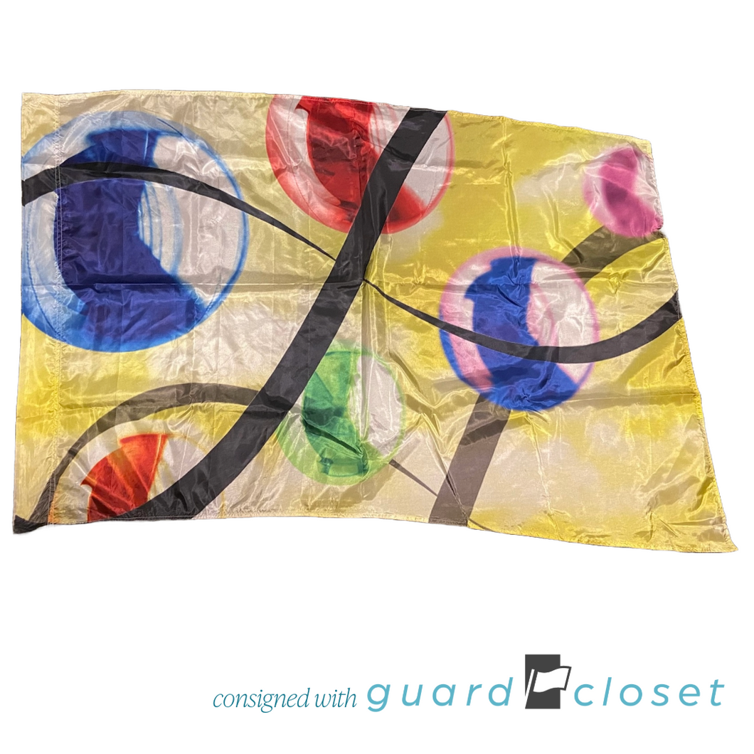 32 Yellow Multi Color Orb Infinity Symbol Flags by Field & Floor FX