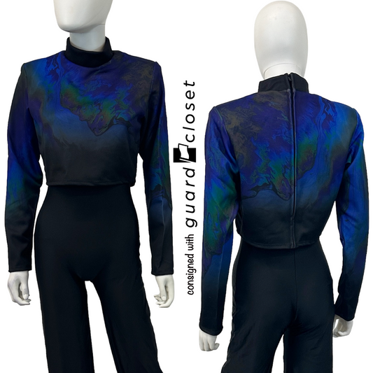 31 Oil slick marching tops by Dance Sophisticates