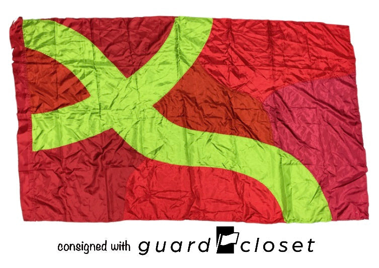 15 red green Christmas holiday flags