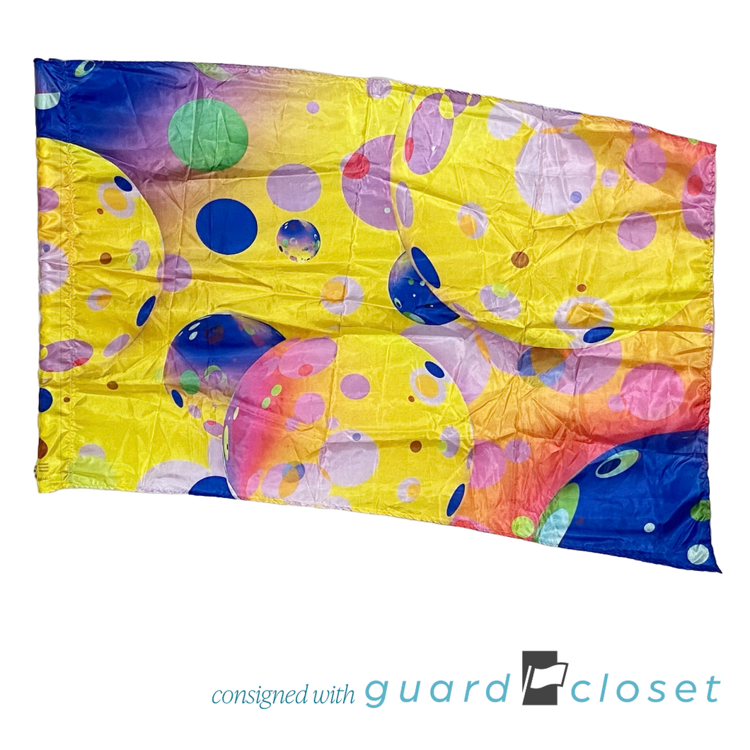 11 Multi-Color Planets/Disco Ball Flags by Kazara