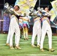 94 beige DeMoulin uniforms with Egyptian ankh symbol