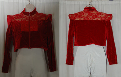 18 Red long sleeve jackets by Dance Sophisticates