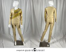 Load image into Gallery viewer, 15 beige gold neutral long sleeve tops and pants
