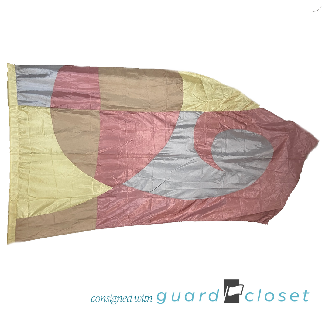 23 Pink Butter Yellow Gray Swing Flags