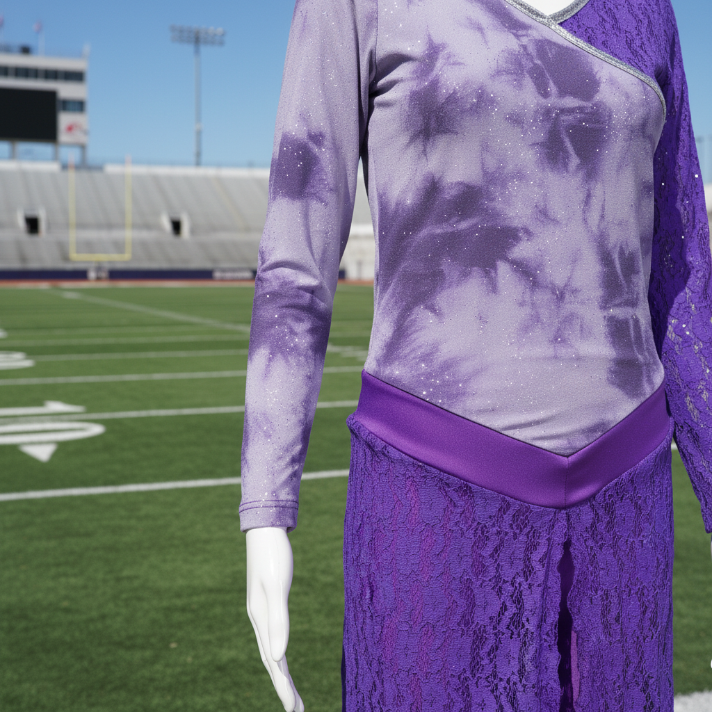 Colorguard Purple costume
