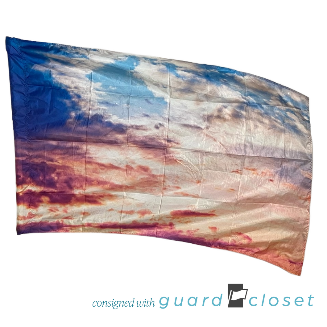 14 Multicolor Sunrise Sunset Sky Flags 56061  by Band Shoppe