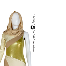 Load image into Gallery viewer, 22 Ivory Tan Gold Unitards, Rompers, Pants and Hoods by Baltogs
