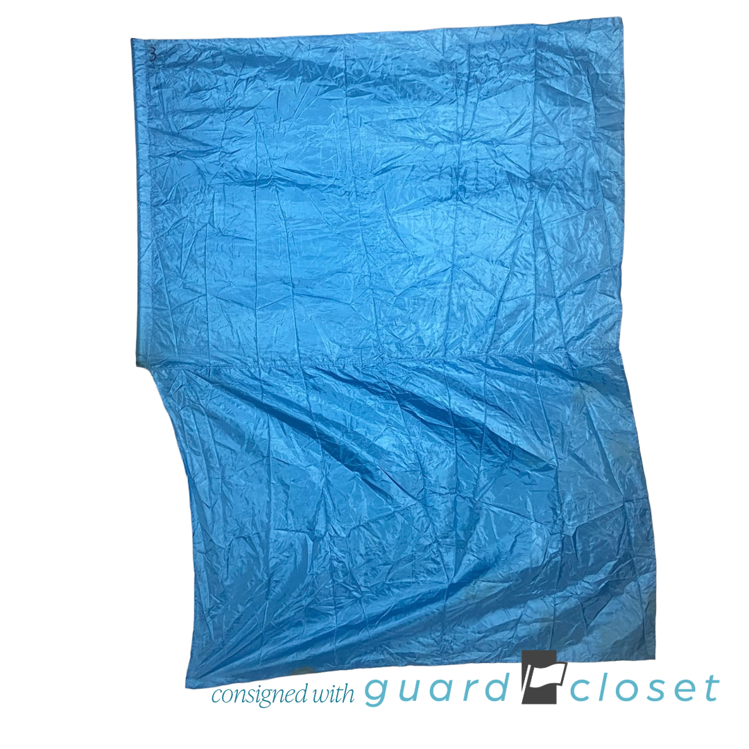 10 Solid Sky Blue Swing Flags