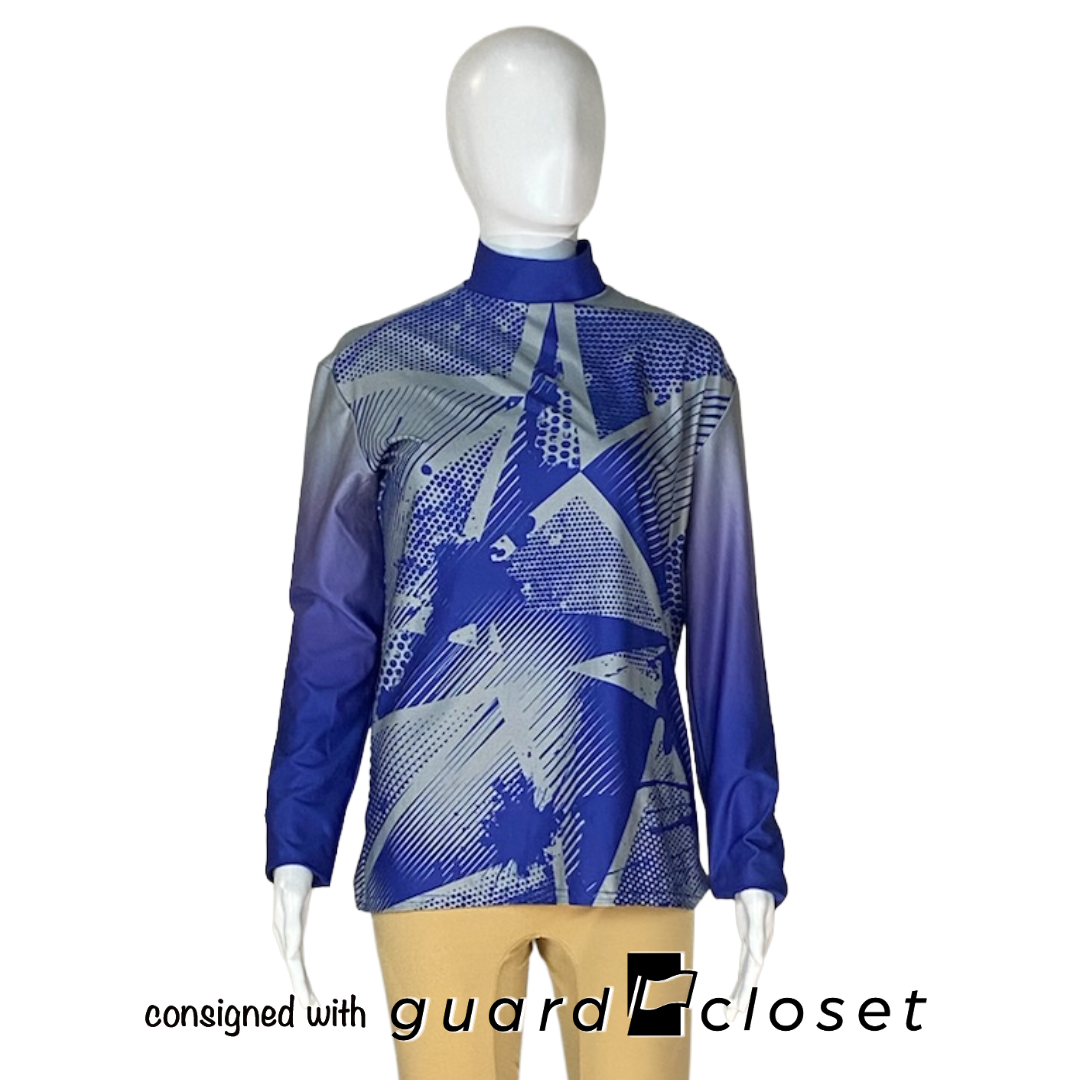 Multi Color and Gray Abstract Performance Tops | Digital Performance Gear | Set of 80