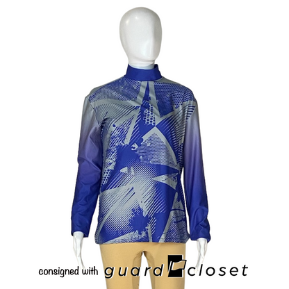 Multi Color and Gray Abstract Performance Tops | Digital Performance Gear | Set of 80