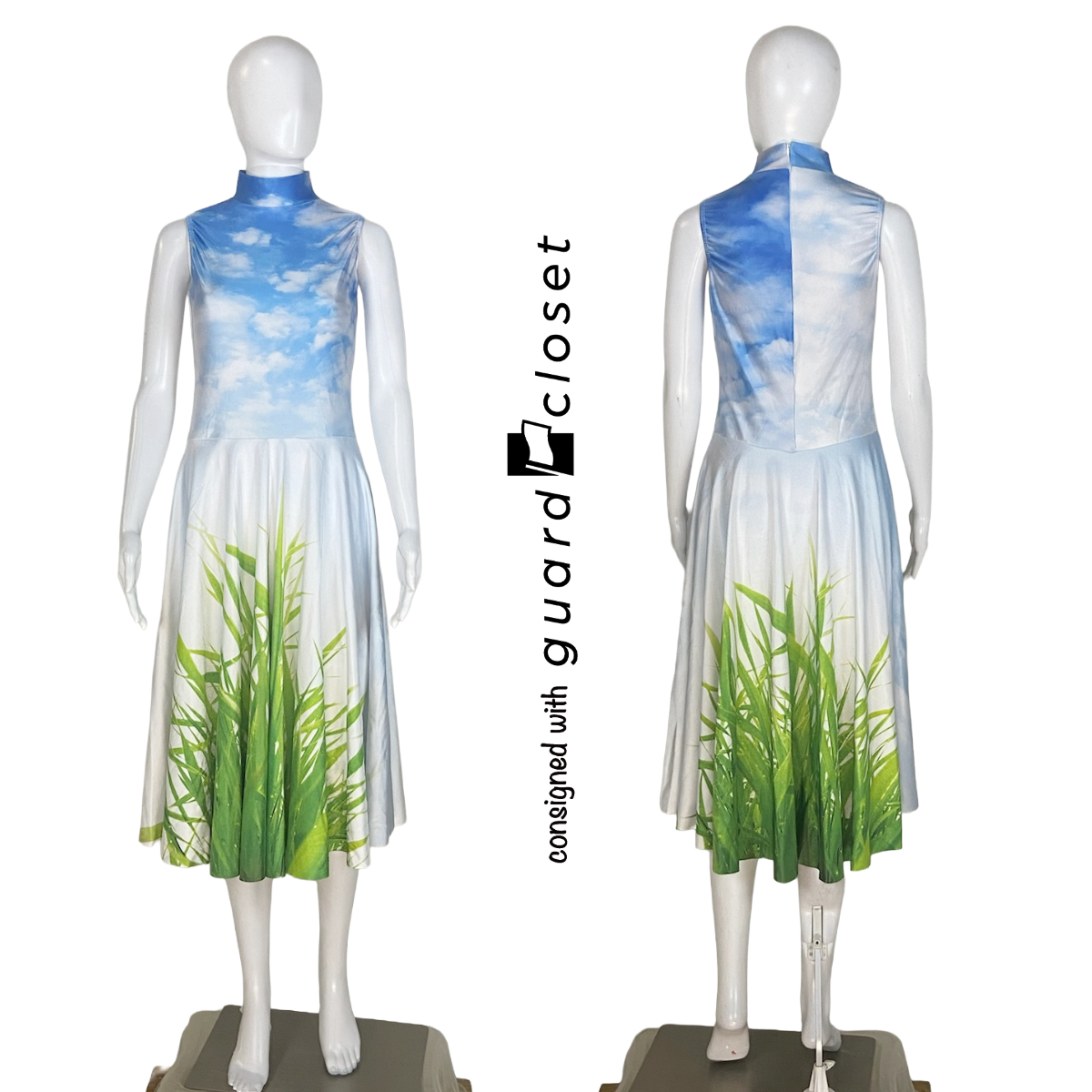13 Green Grass Blue Sky Dresses and Unitard by McCormicks
