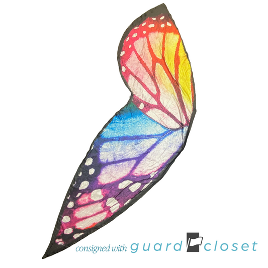 14 Multi Color Butterfly Wing Props