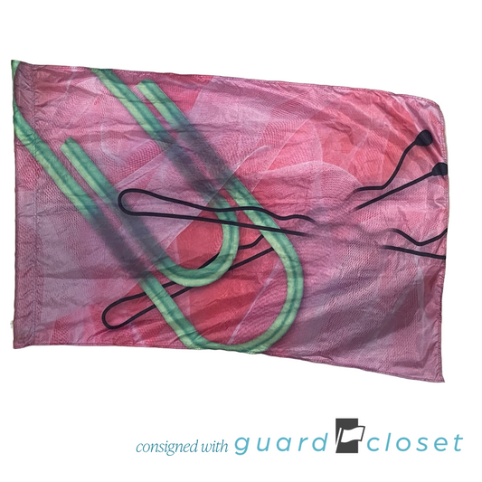34 Pink Paperclip Bobby Pin Flags by Field & Floor FX