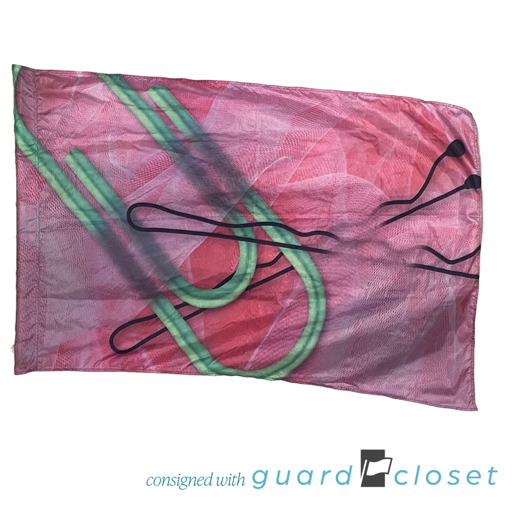 34 Pink Paperclip Bobby Pin Flags by Field & Floor FX
