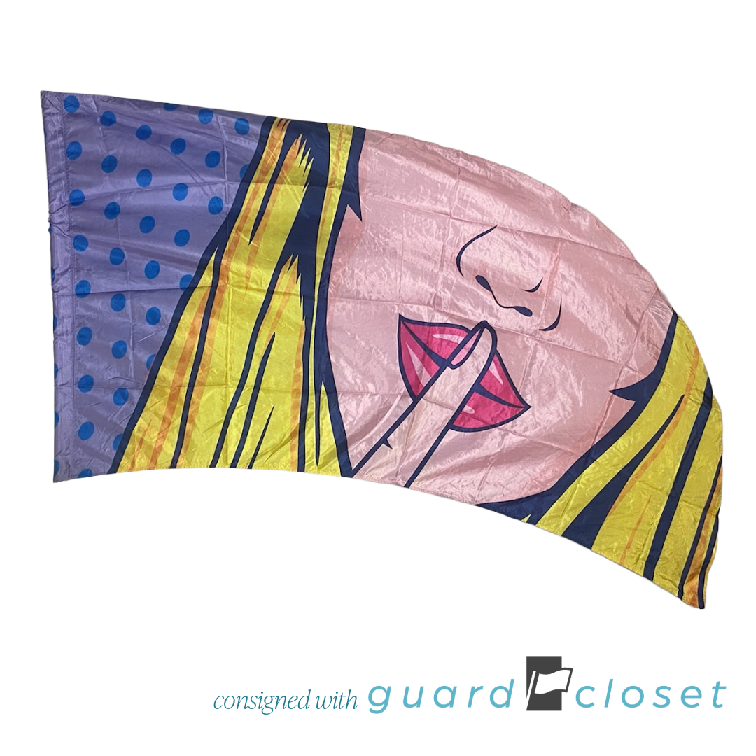 34 Multi Color Pop Art Secret Swing Flags by McCormicks
