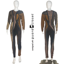 Load image into Gallery viewer, 15 Shades of Brown Long Sleeve Unitards by Creative Costuming &amp; Designs

