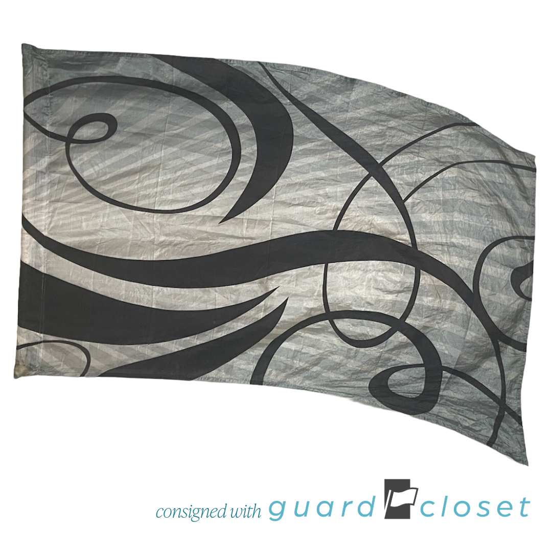 9 Gray Black Colorway Scribe Flags  by StylePlus