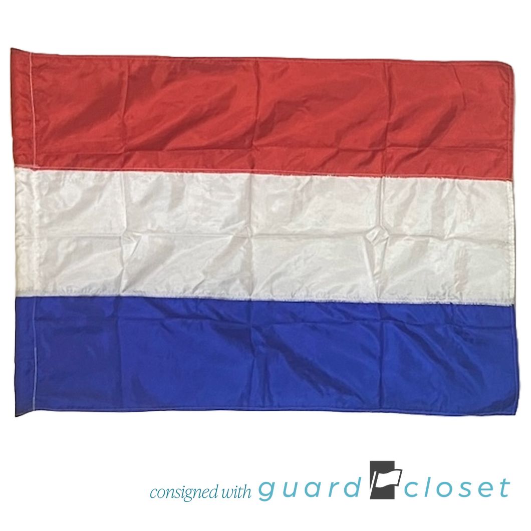 11 red white blue patriotic flags