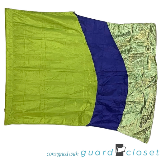 9 Green Purple Flags