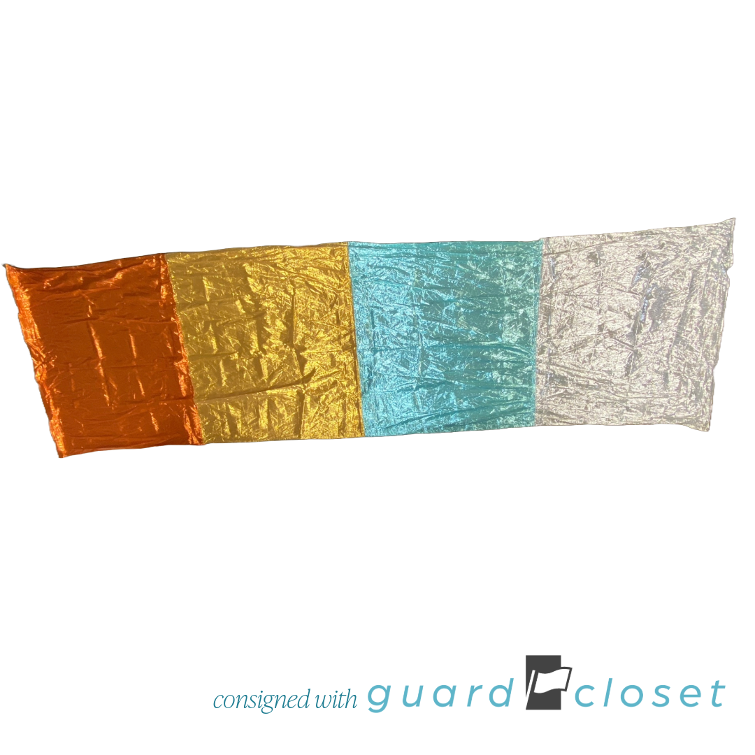 14 Copper Gold Aqua Banners