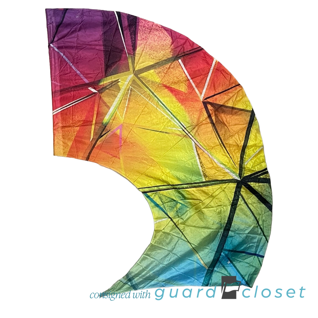 22 multicolor abstract swing flags by Band Today