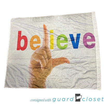 4 Inspirational Sign Language Oversized Flags