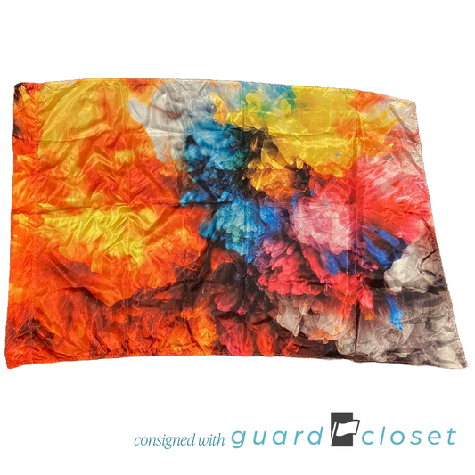 17 MultiColor Flower Print Flags by Field & Floor FX