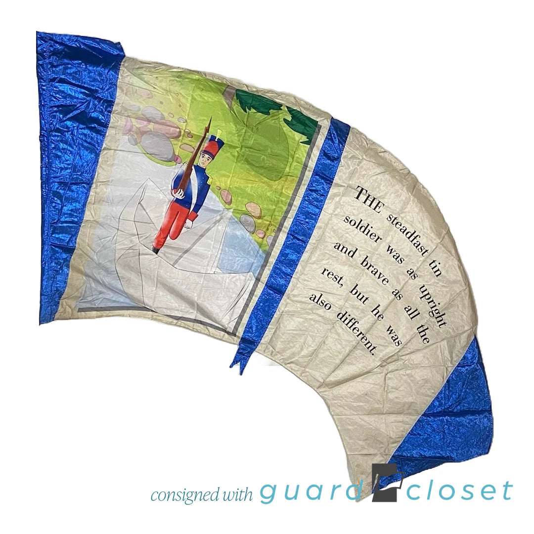 19 total Steadfast Tin Soldier swing flags by R&S Marching Arts
