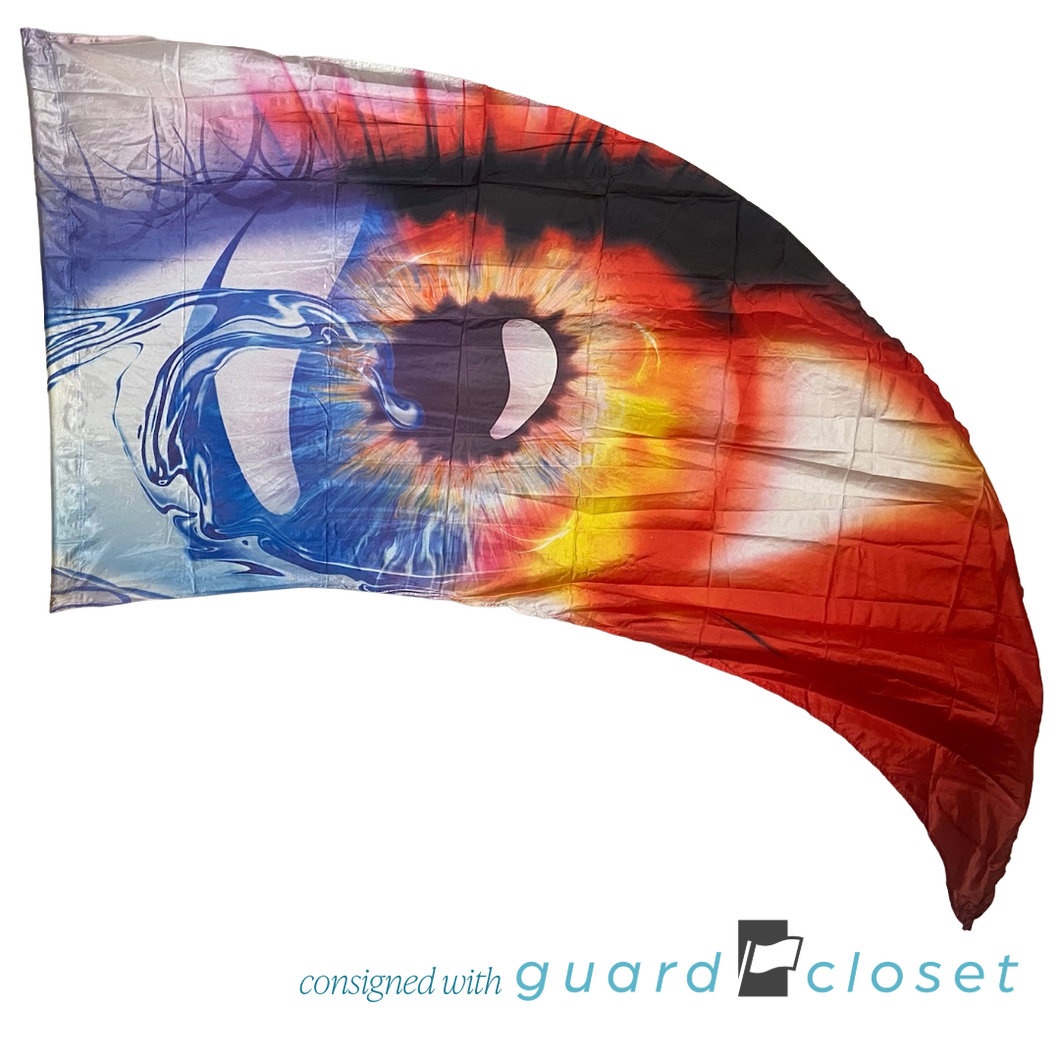 15 Multicolor Eye Swing Flags by McCormicks