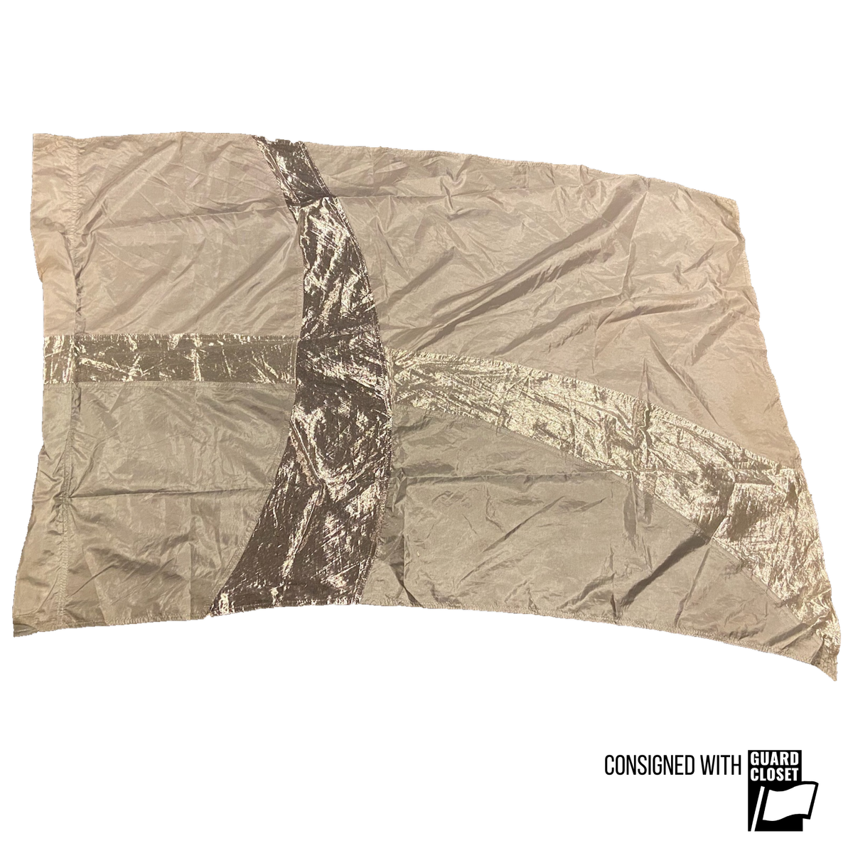 Gray and Silver Flags  | Band Shoppe | Set of 7