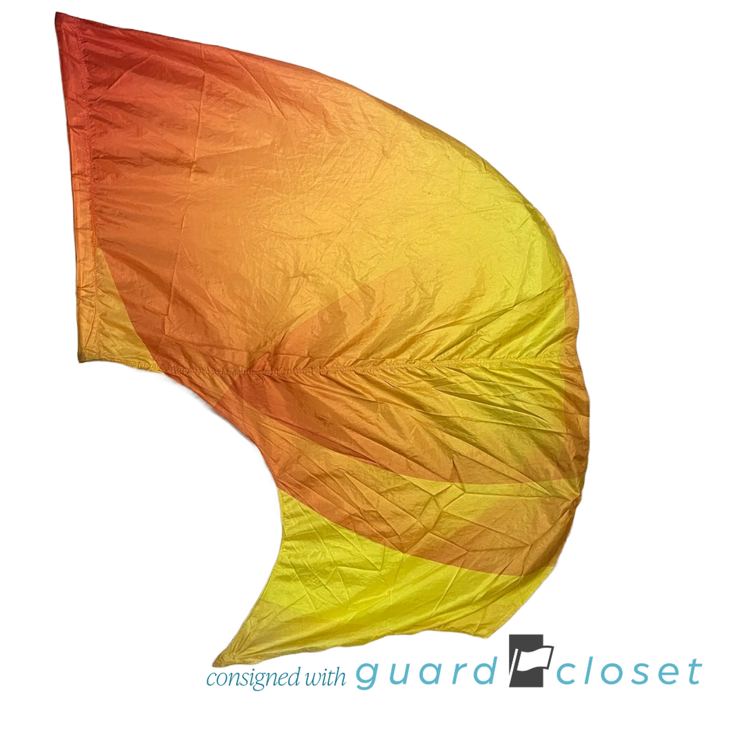 36 Orange Yellow Swing Flags by Band Shoppe