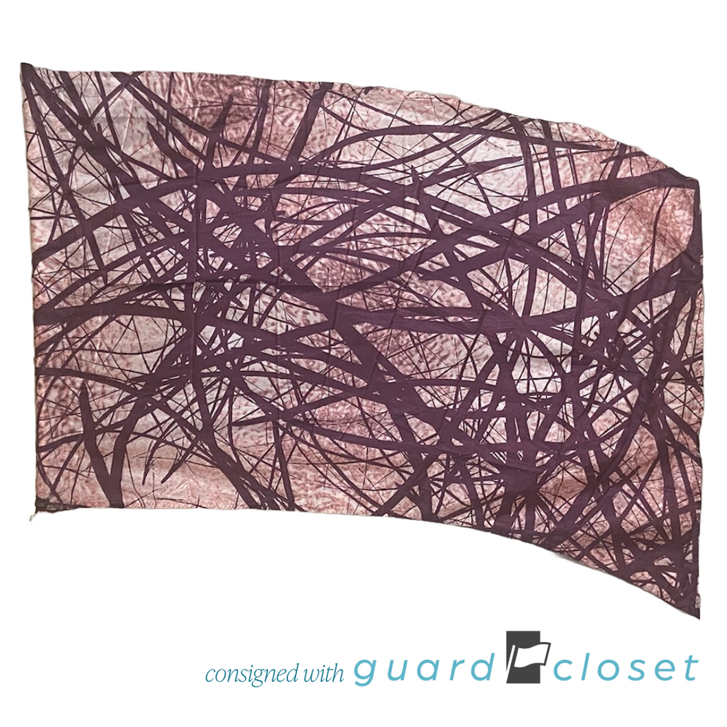 17 Purple Pink Web Flags by Prop Vinyls