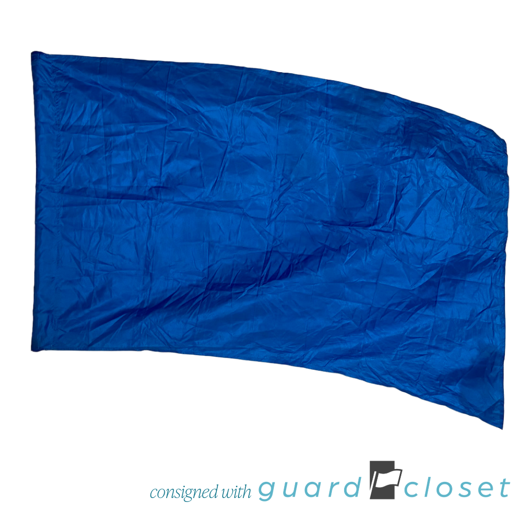 14 Solid Blue Flags by Band Shoppe