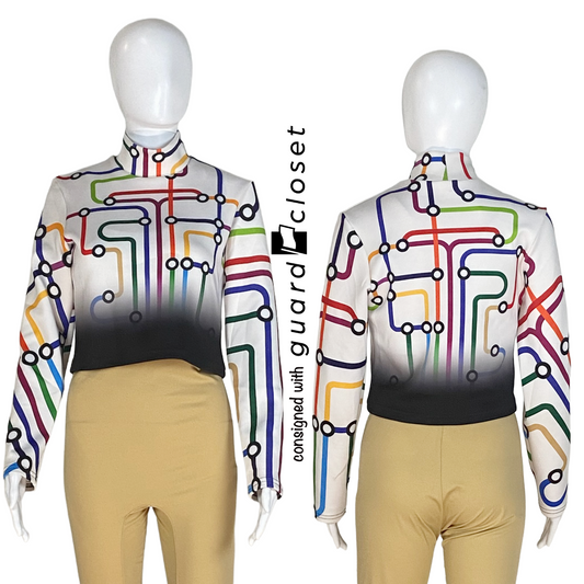 9 Multicolor Subway Map Performance Tops by Showday