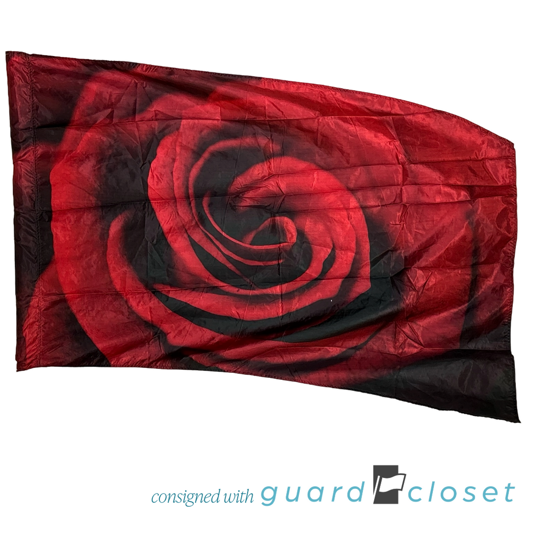 8 Red Rose Flags by A Wish Come True