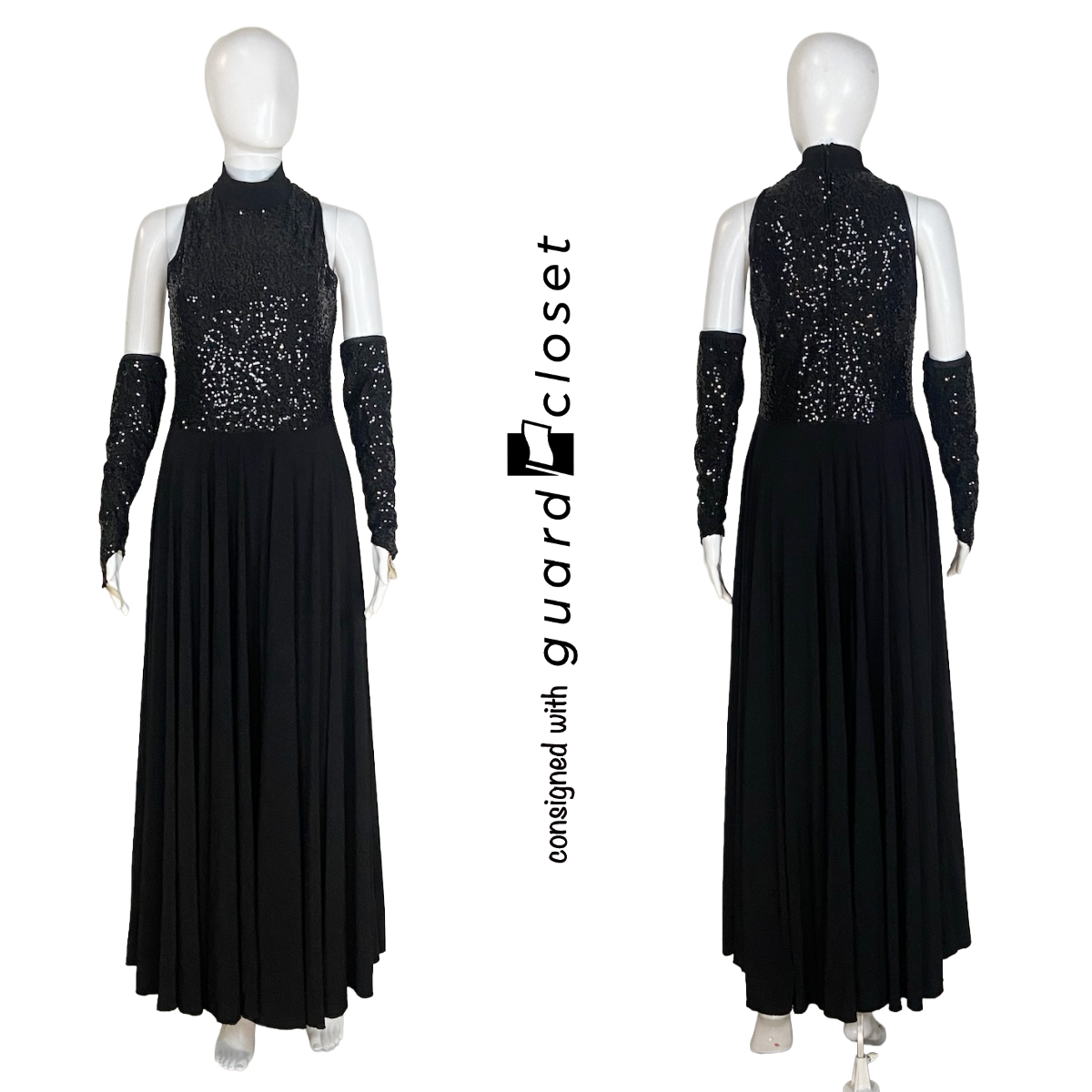 9 Black Sleeveless Dresses by Dance Sophisticates