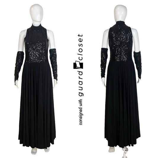 9 Black Sleeveless Dresses by Dance Sophisticates