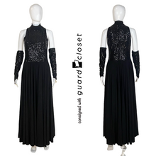 Load image into Gallery viewer, 9 Black Sleeveless Dresses by Dance Sophisticates
