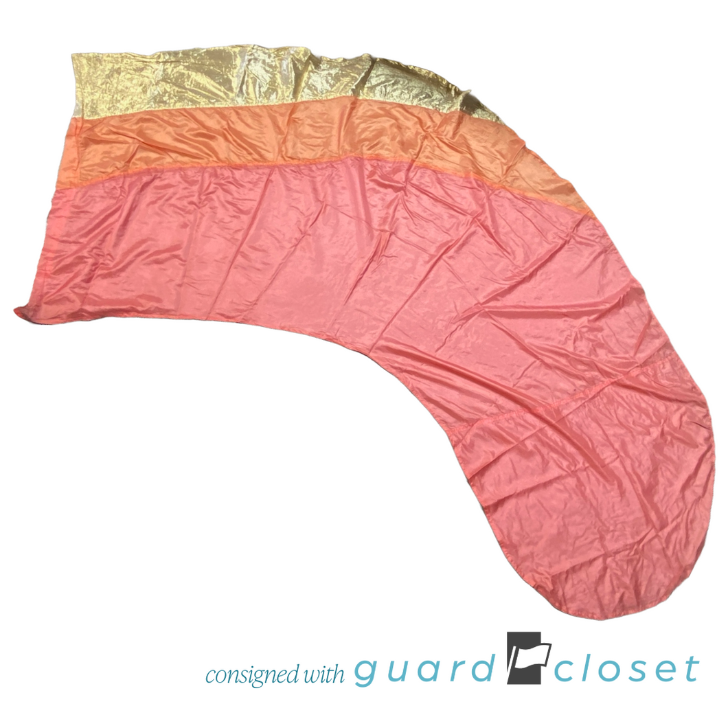 11 Pink Orange Gold Swing Flags