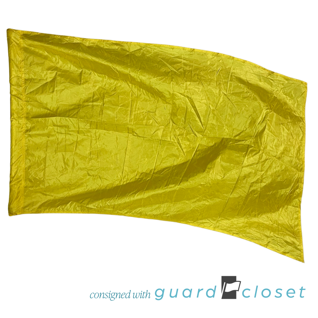 12 Solid Yellow Flags by Band Shoppe