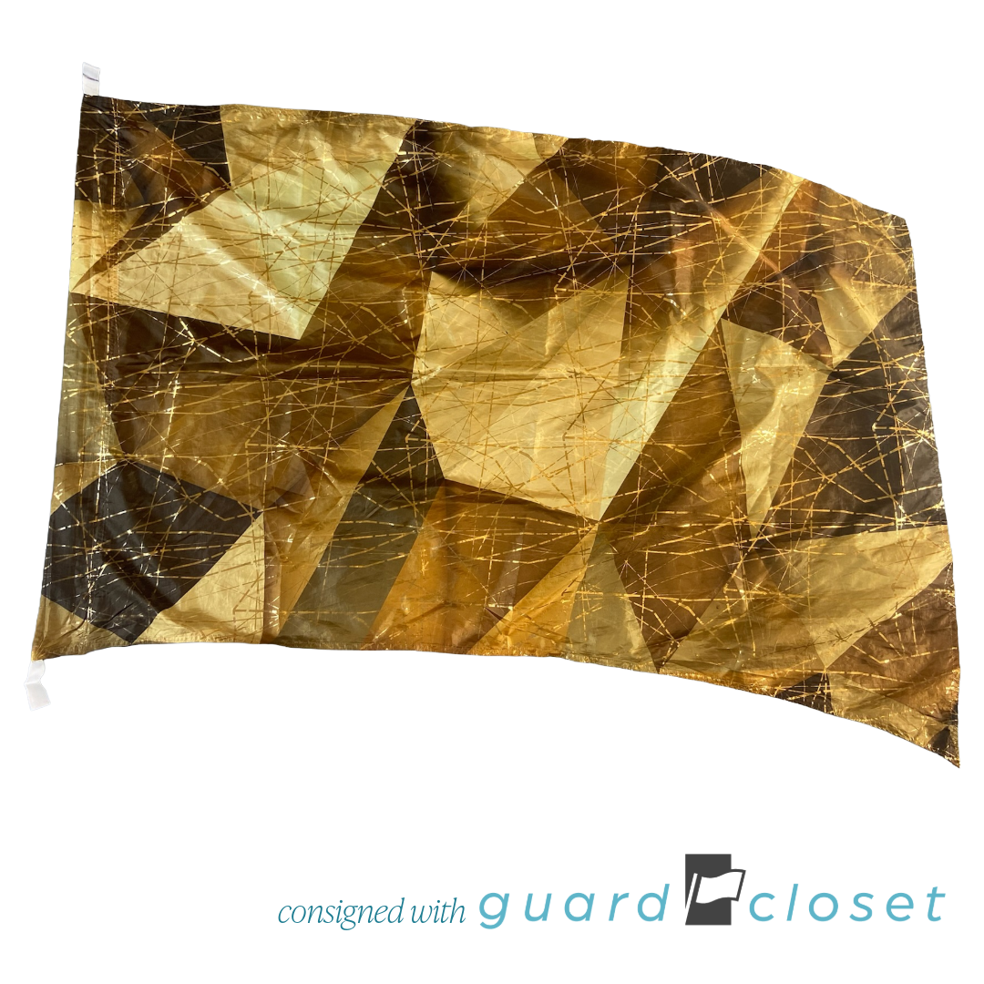 19 Shades of Brown and Gold Abstract Genesis 9000 Flags by StylePlus