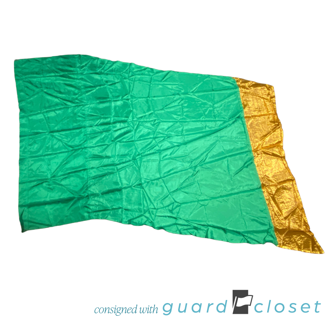 15 Green Gold Flags