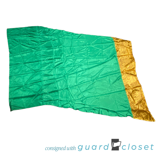 15 Green Gold Flags