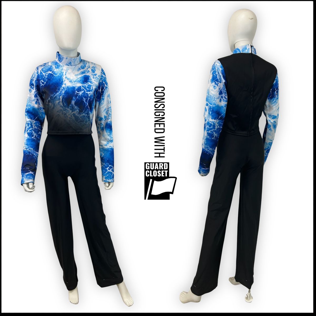 Beach water marching band tops | Dance Sophisticates | Set of 44