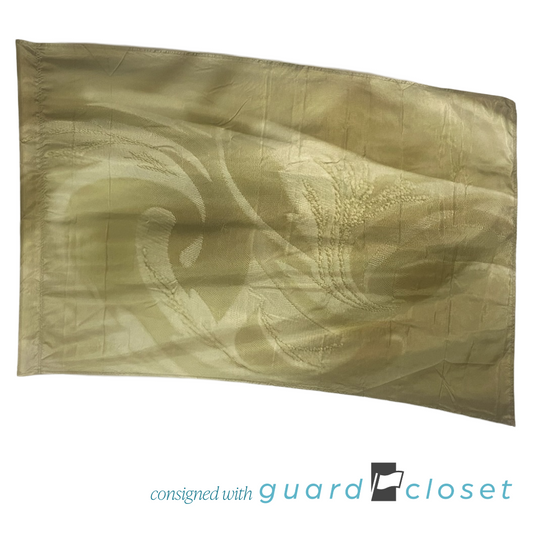 10 Gold Damask Flags by Field & Floor FX