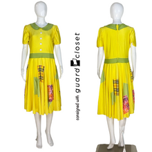 Load image into Gallery viewer, 28 Yellow Green Patchwork Assorted Unitards/Dresses by Creative Costuming &amp; Designs
