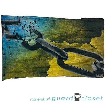 Multi Color Broken Chain Flags | Kazara | Set of 12