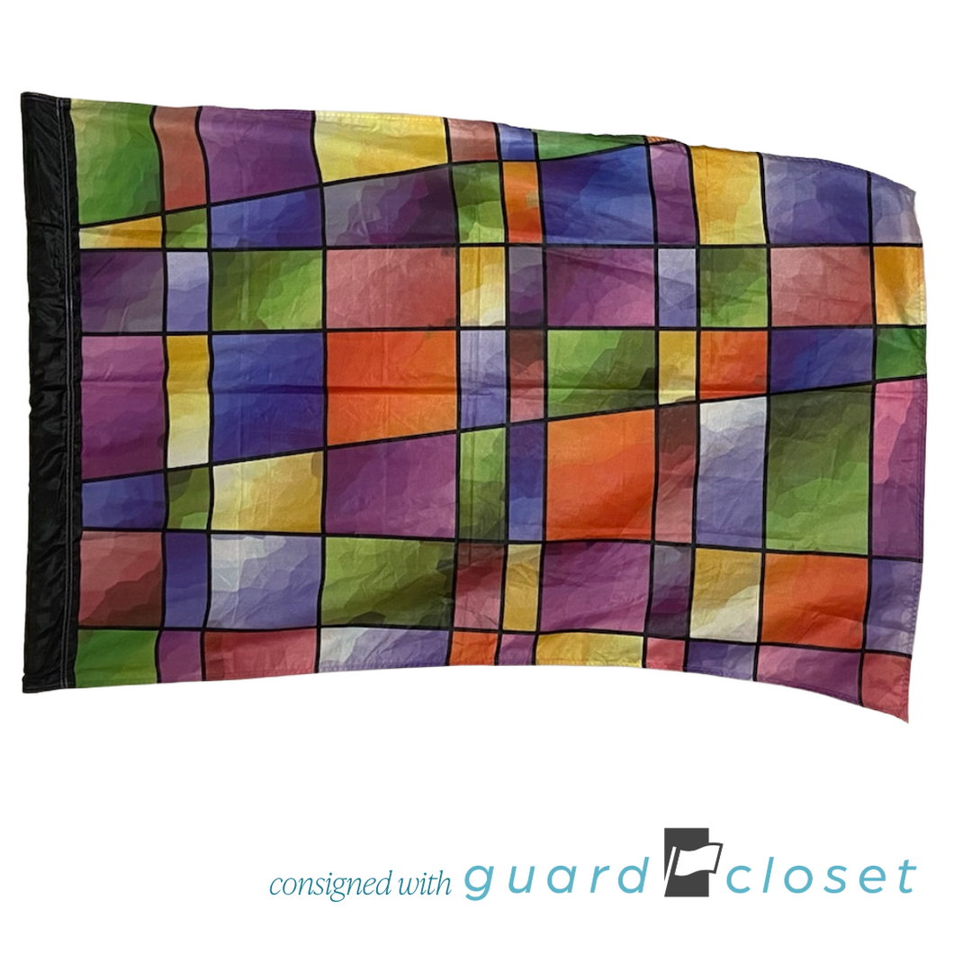 13 Multi Color Block Windows Flags by StylePlus
