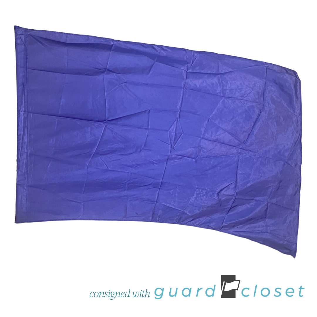 Solid Purple Flags | McCormicks | Set of 9