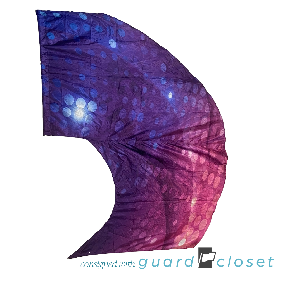 13 Purple Super Swing Glamour Flags by StylePlus